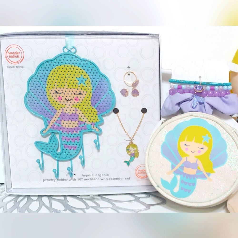 Mermaid jewelry set